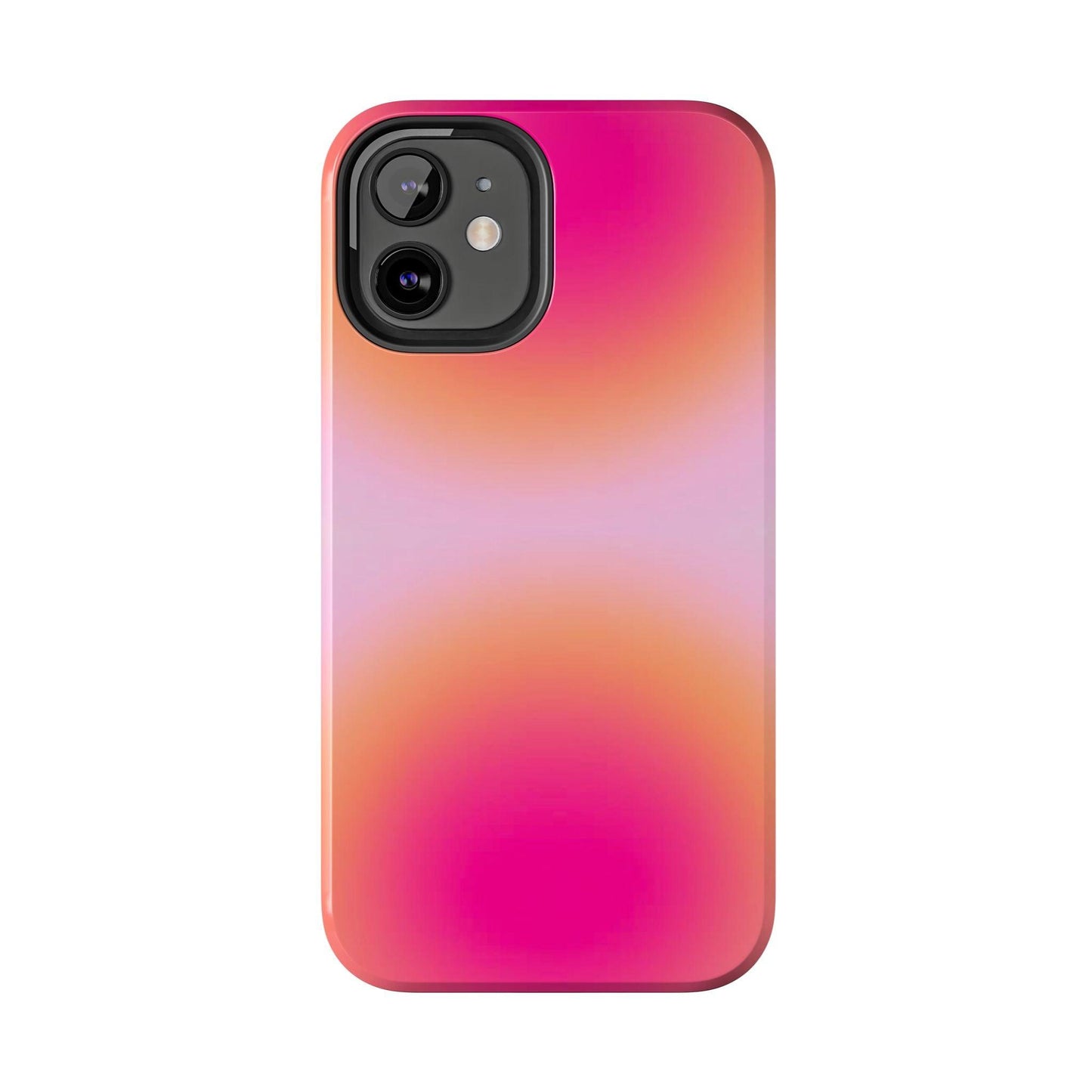 Sunset Glow Tough iPhone Cases with dual layer protection