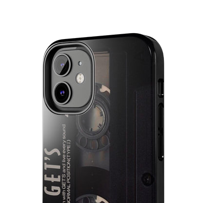 Cassette Tape Aesthetic iPhone Cases