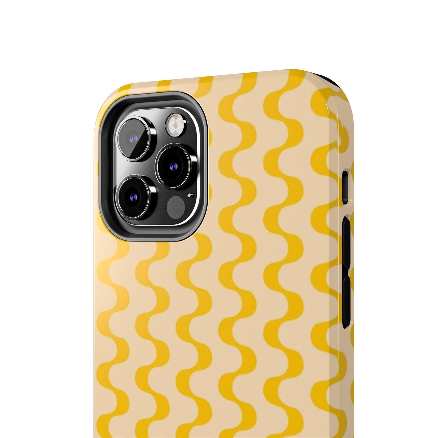 Yellow Dancing Dunes Tough iPhone Cases