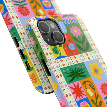 Flower Garden Paradise Tough iPhone Cases