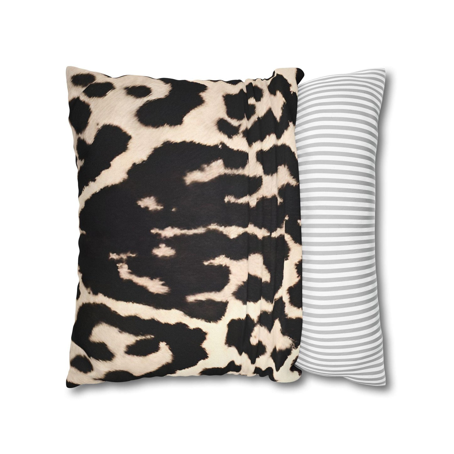 Animal Print Cushion Cover - Spun Polyester Square Pillowcase