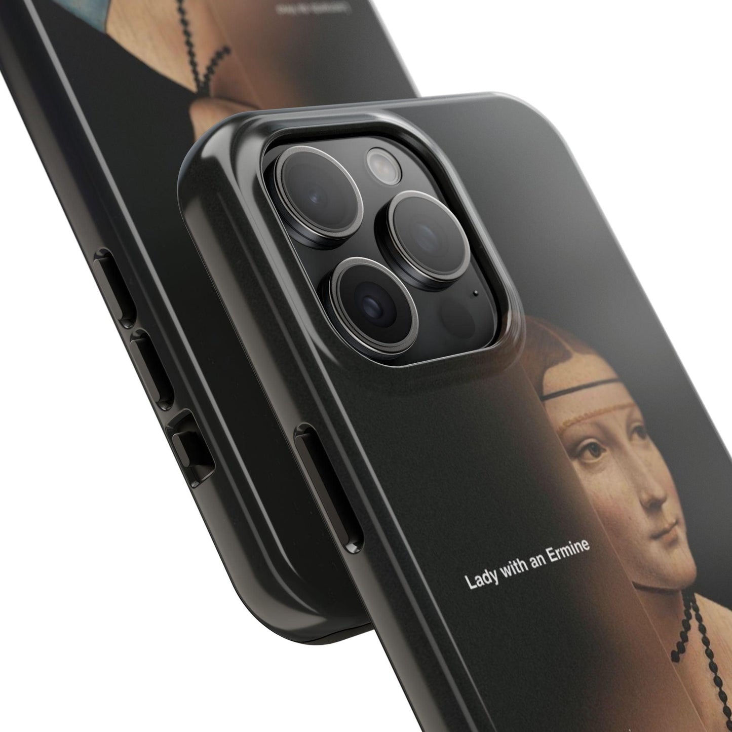 Da Vinci's Ermine Elegance Tough iPhone Cases