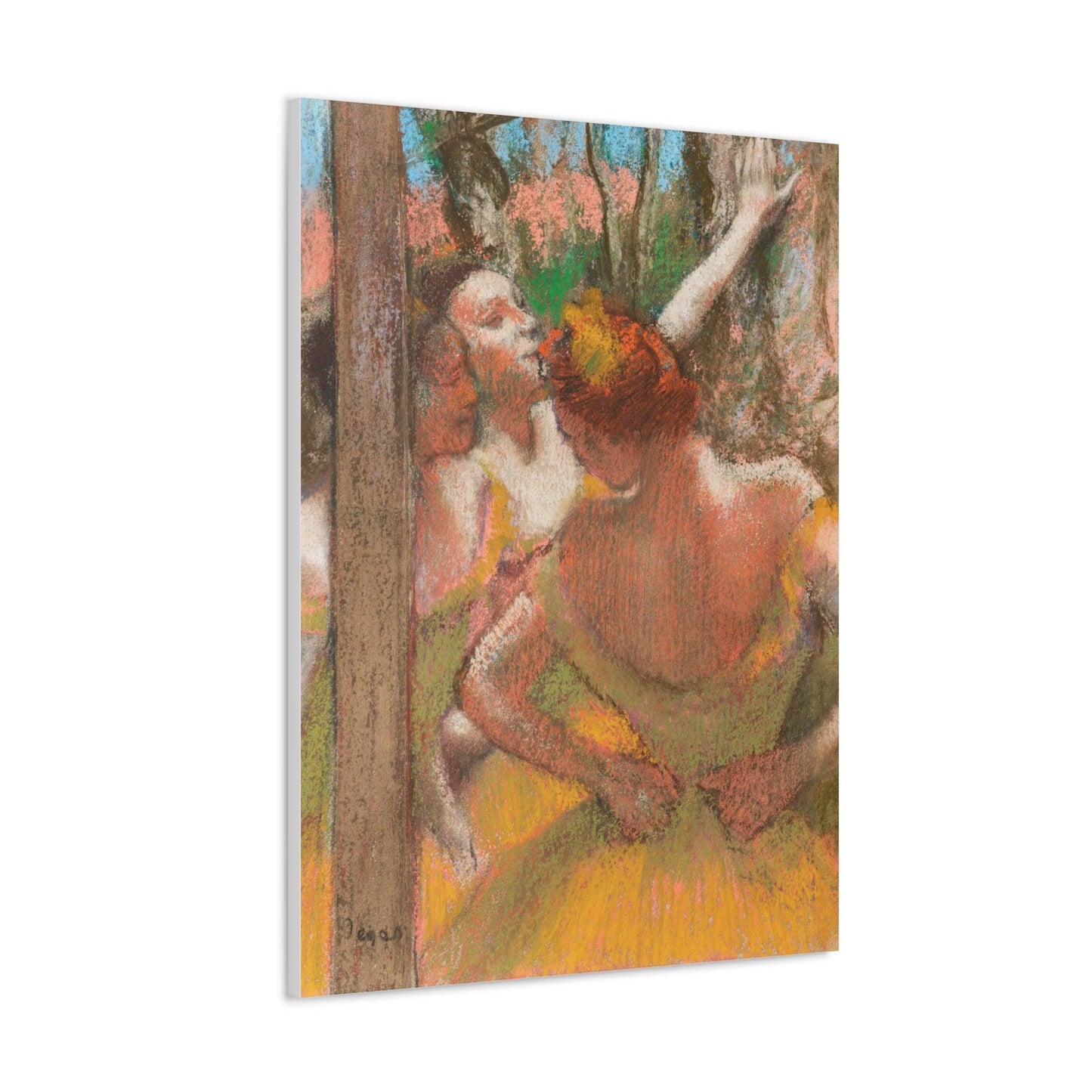 Dancers (1896) painting by Edgar Degas - Canvas Gallery Wraps