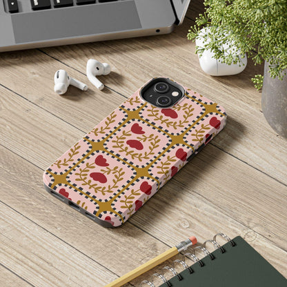 Floral Quirkiness Designer Tough iPhone Cases