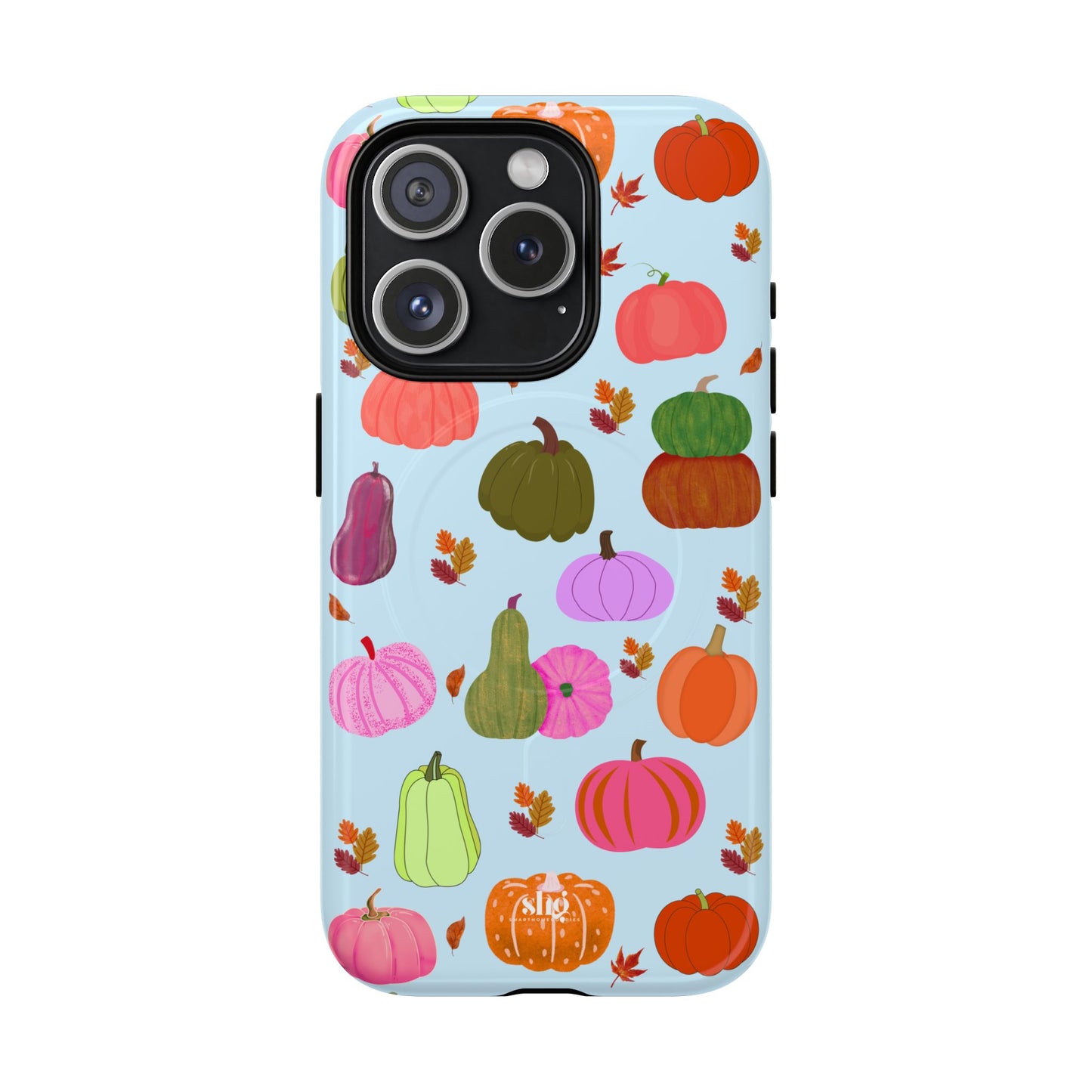 Patch Please MagSafe Phone case | Autumn Pumpkins Phone Case — Cute Pastel Fall iPhone Cover