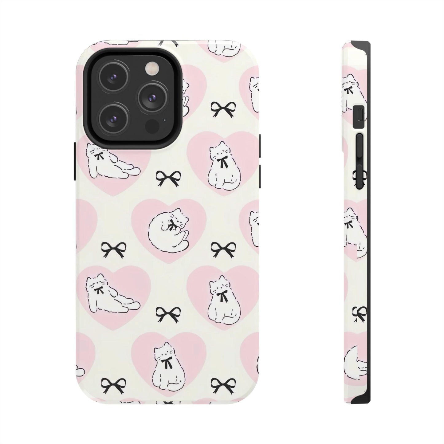 Kitty Love Affair Tough iPhone Cases