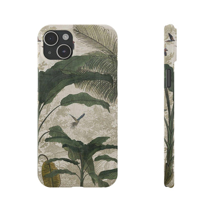 Tropical Paradise Vintage Charm iPhone Cases