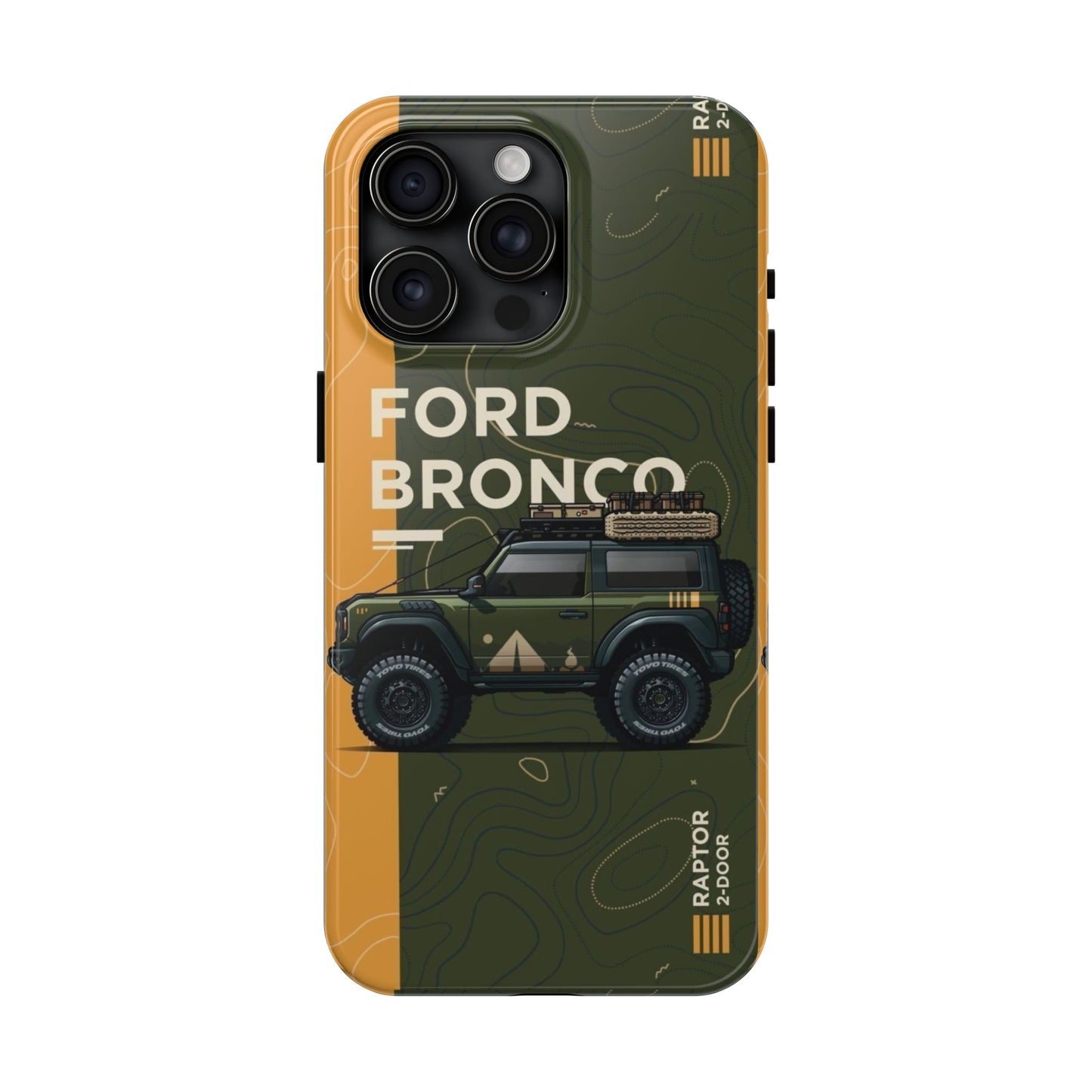 Jeep Cars Tough Phone Case - Rugged Design for Adventure Lovers