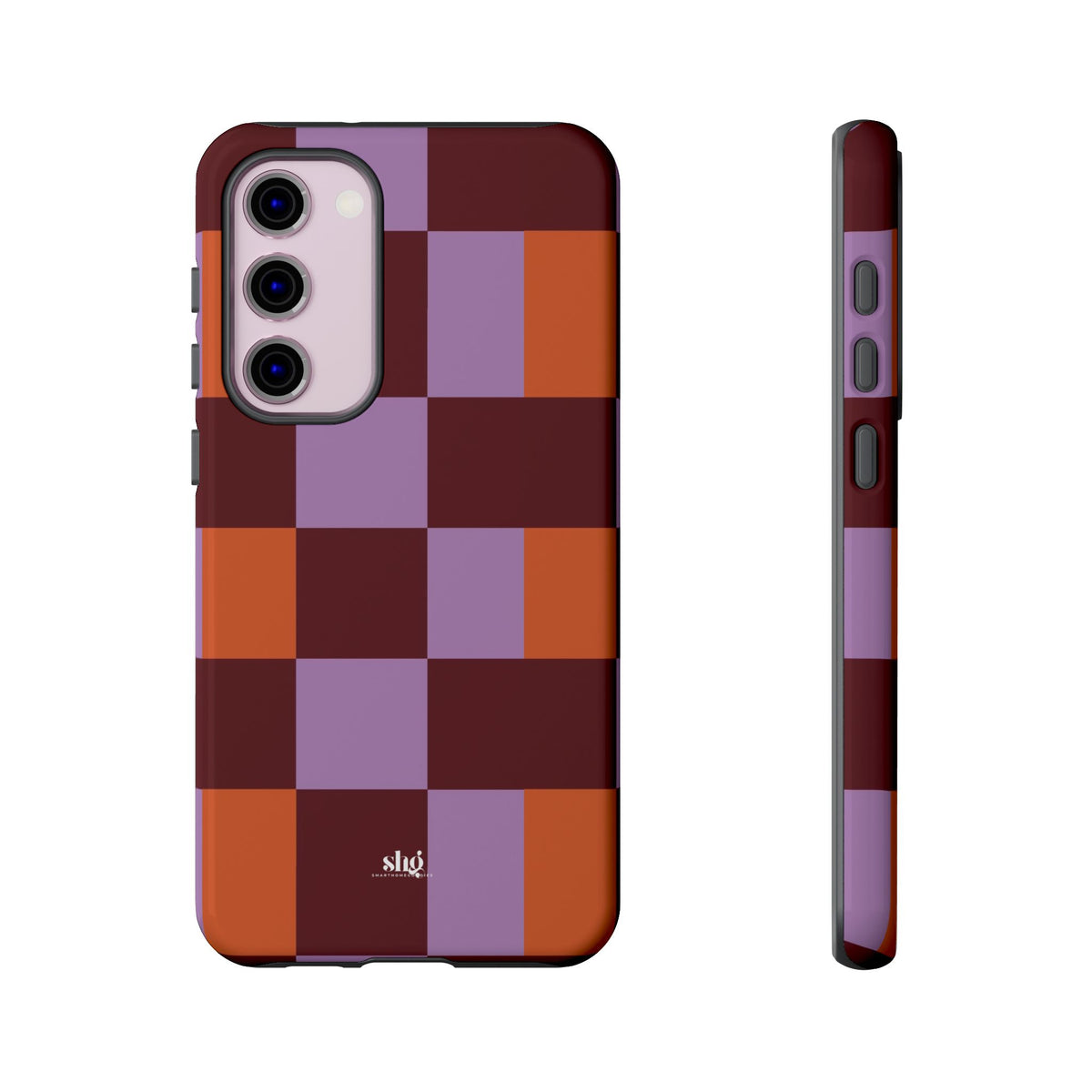 Plum Patchwork Phone Case