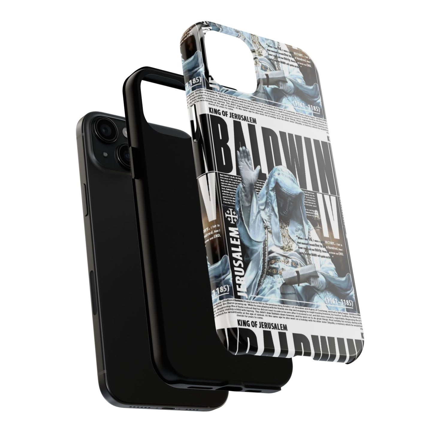 Baldwin IV King of Jerusalem iPhone Cases