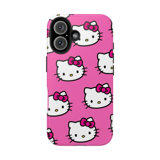 Purrfectly Pink Cats Tough iPhone Cases