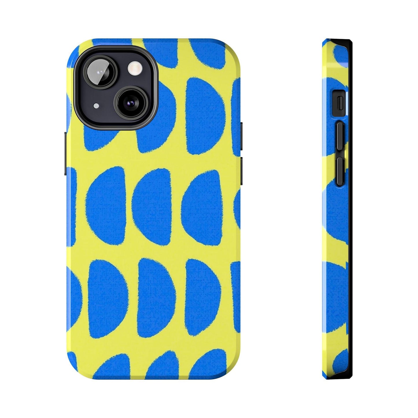 Electric Half-Moons Tough iPhone Cases