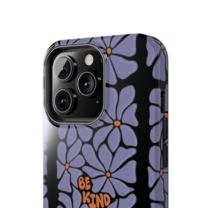 Be Kind Floral Tough iPhone Cases