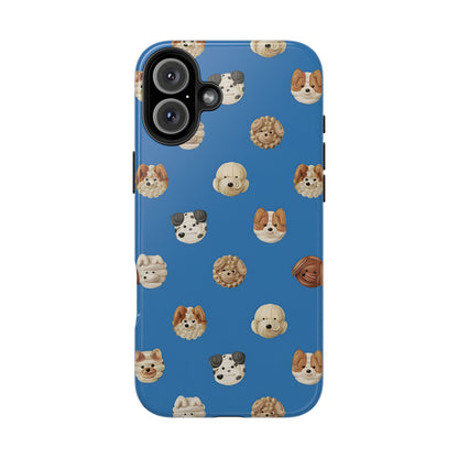 Cute Dog Faces Tough Phone Case - Durable Pet Lover Accessory