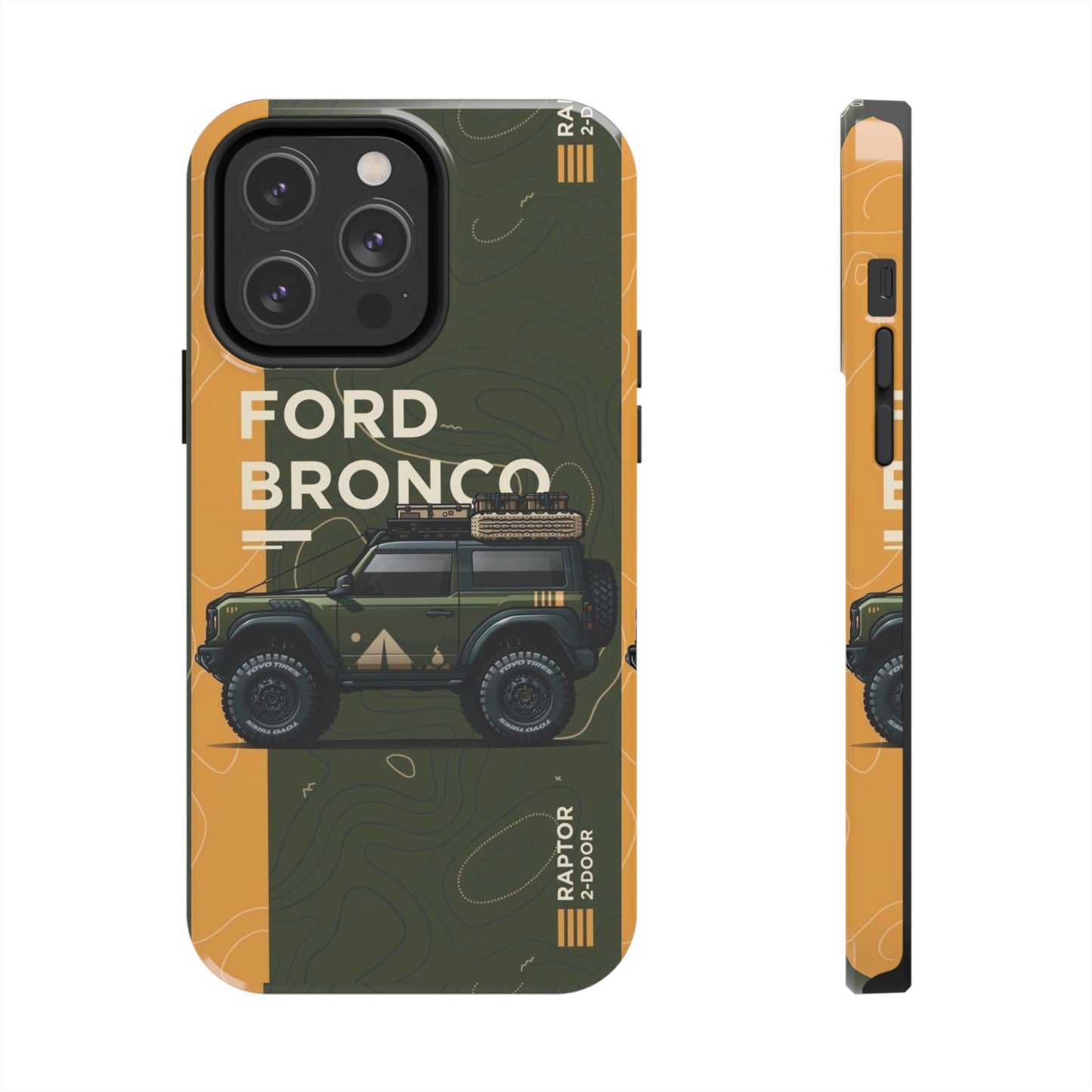 Jeep Cars Tough Phone Case - Rugged Design for Adventure Lovers