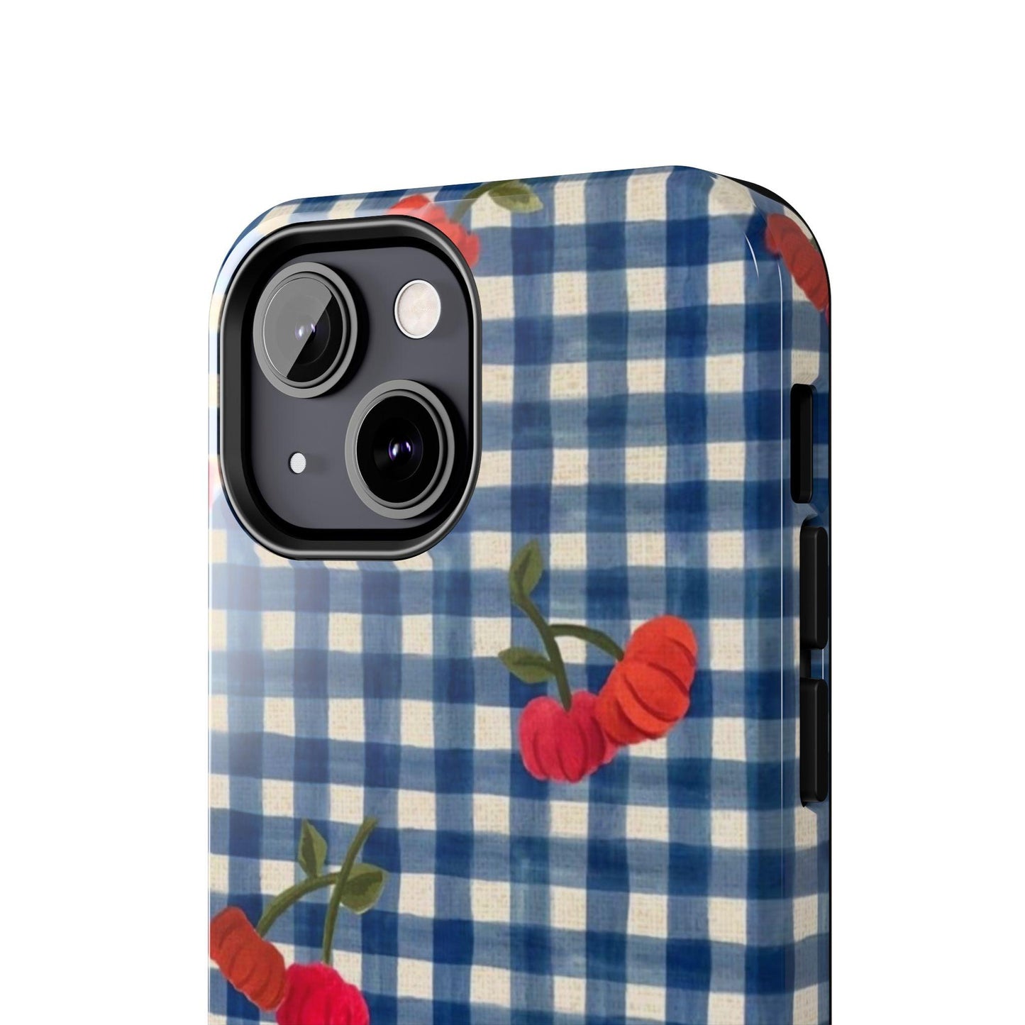 Charming Gingham Tough iPhone Cases