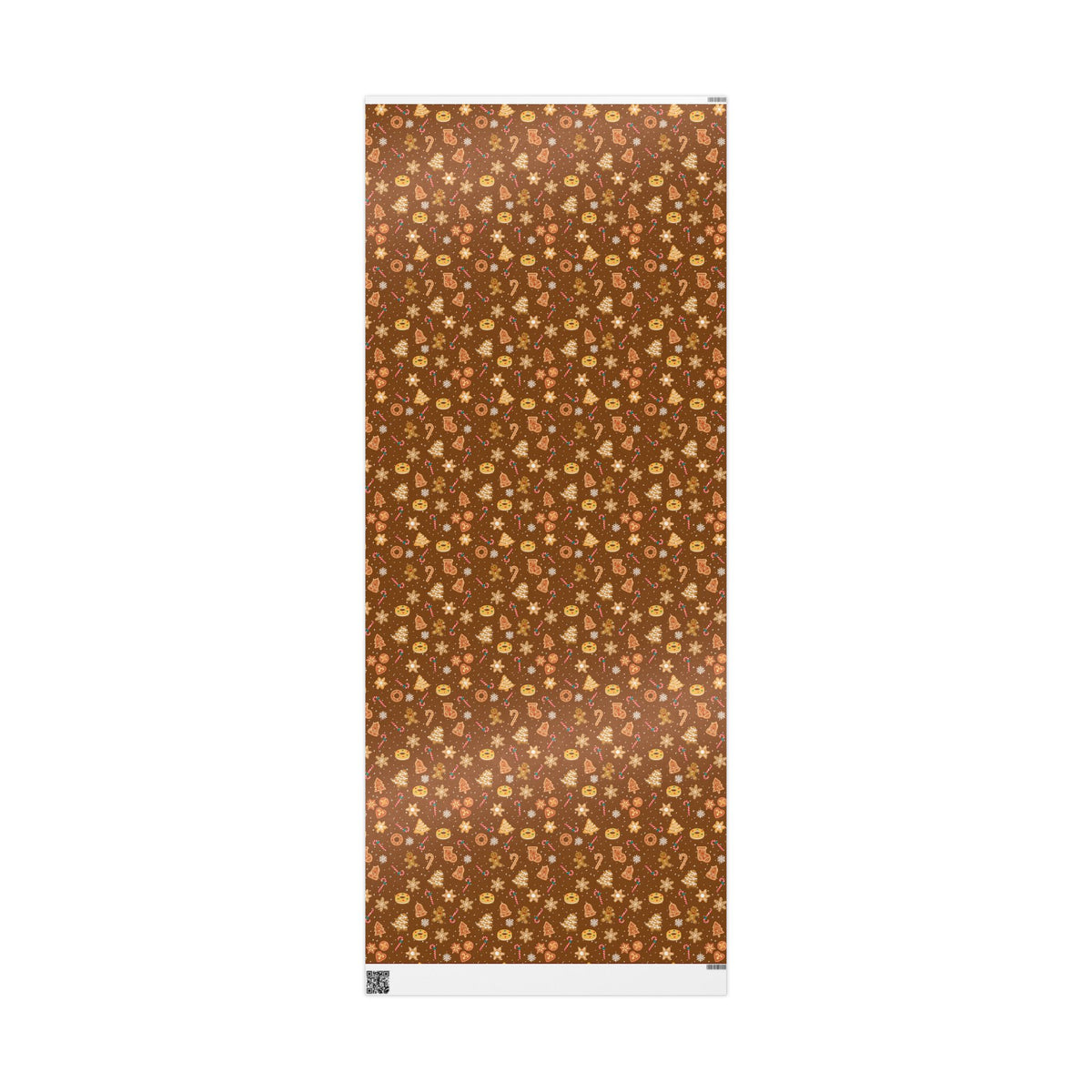 The Cookie Wonderland Brown Wrapping Paper Roll