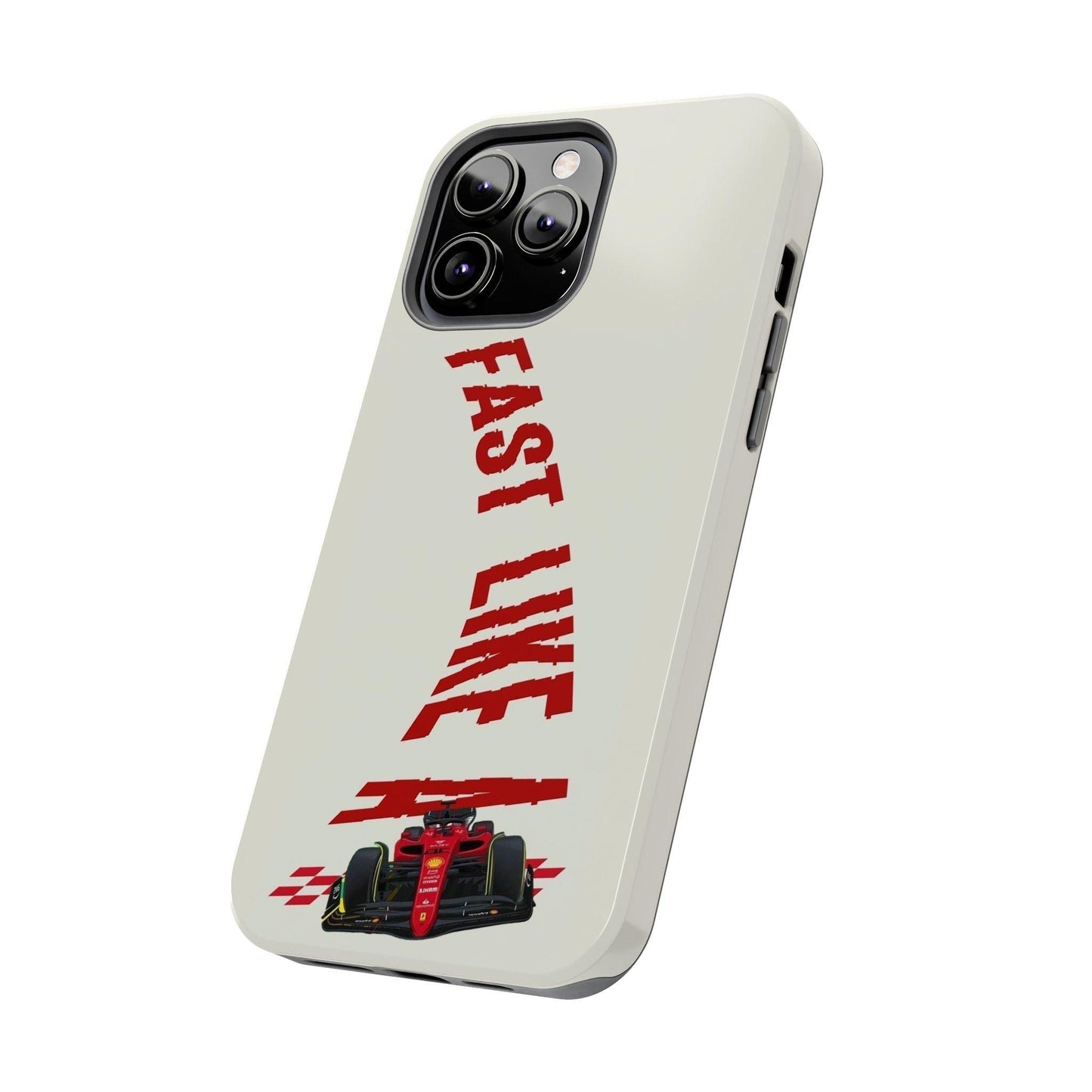 Fast Like a Race Car Tough iPhone Cases