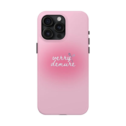 Verry Demure Aura Tough iPhone Cases