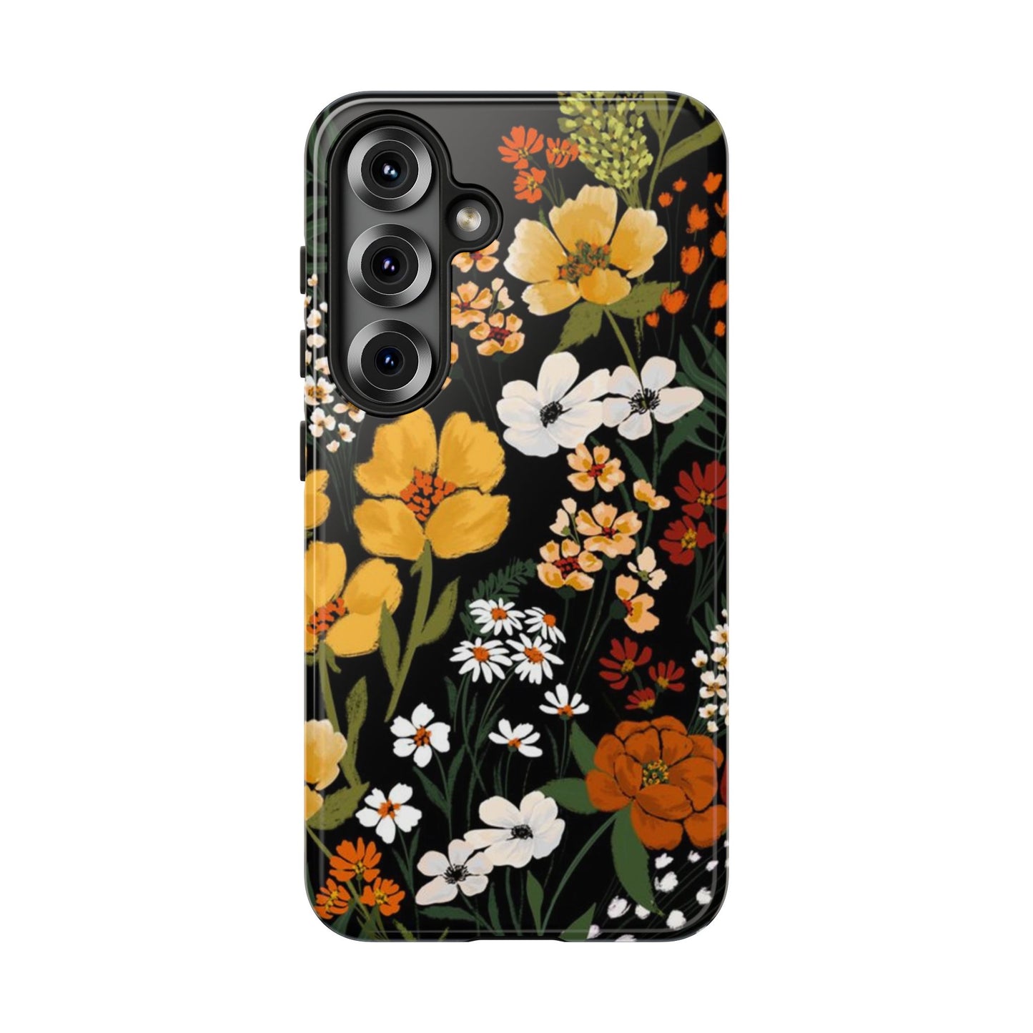 Vibrant Floral Samsung Phone Cases