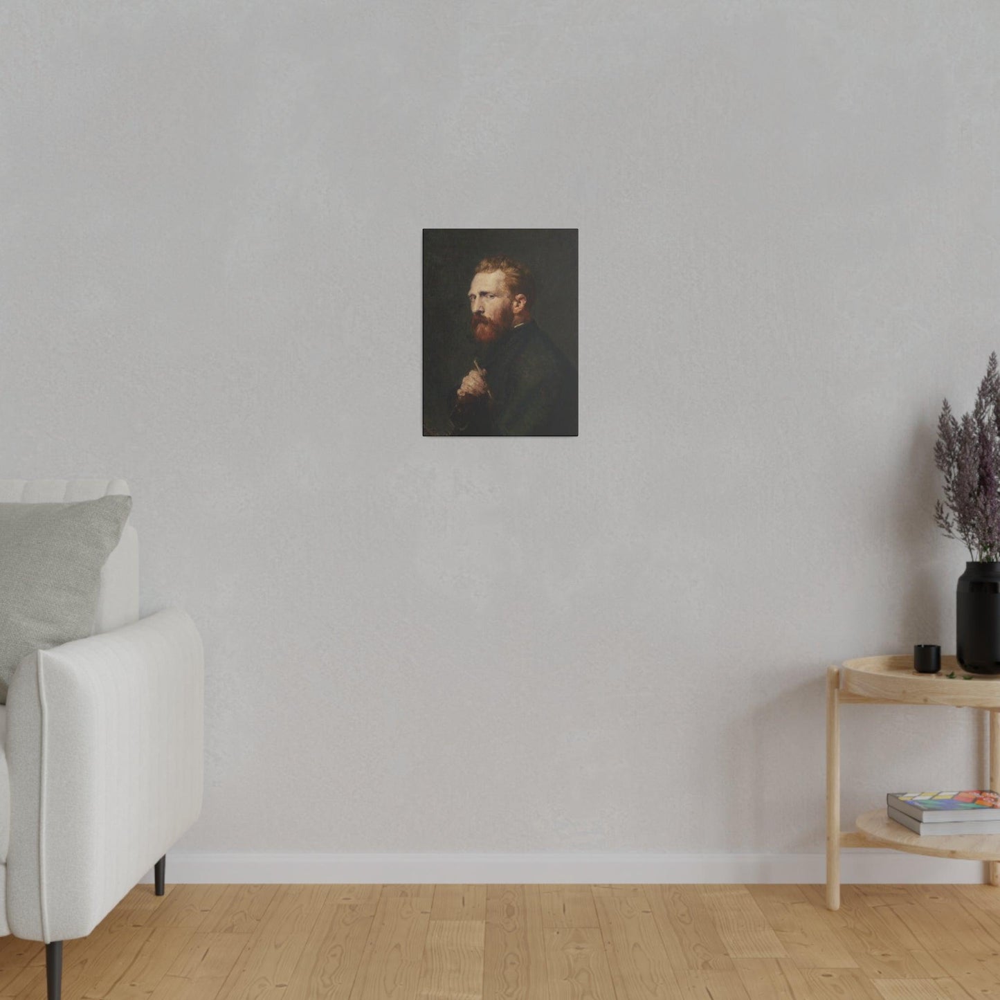 John Russell's Portrait of Vincent van Gogh (1886) - Matte Canvas, Stretched, 0.75"