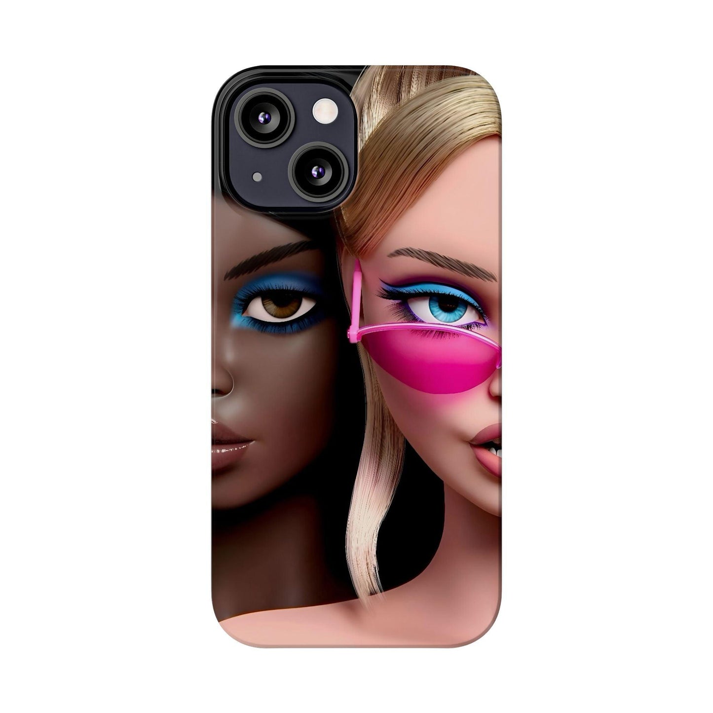 Divas Besties Duo Slim Phone Cases