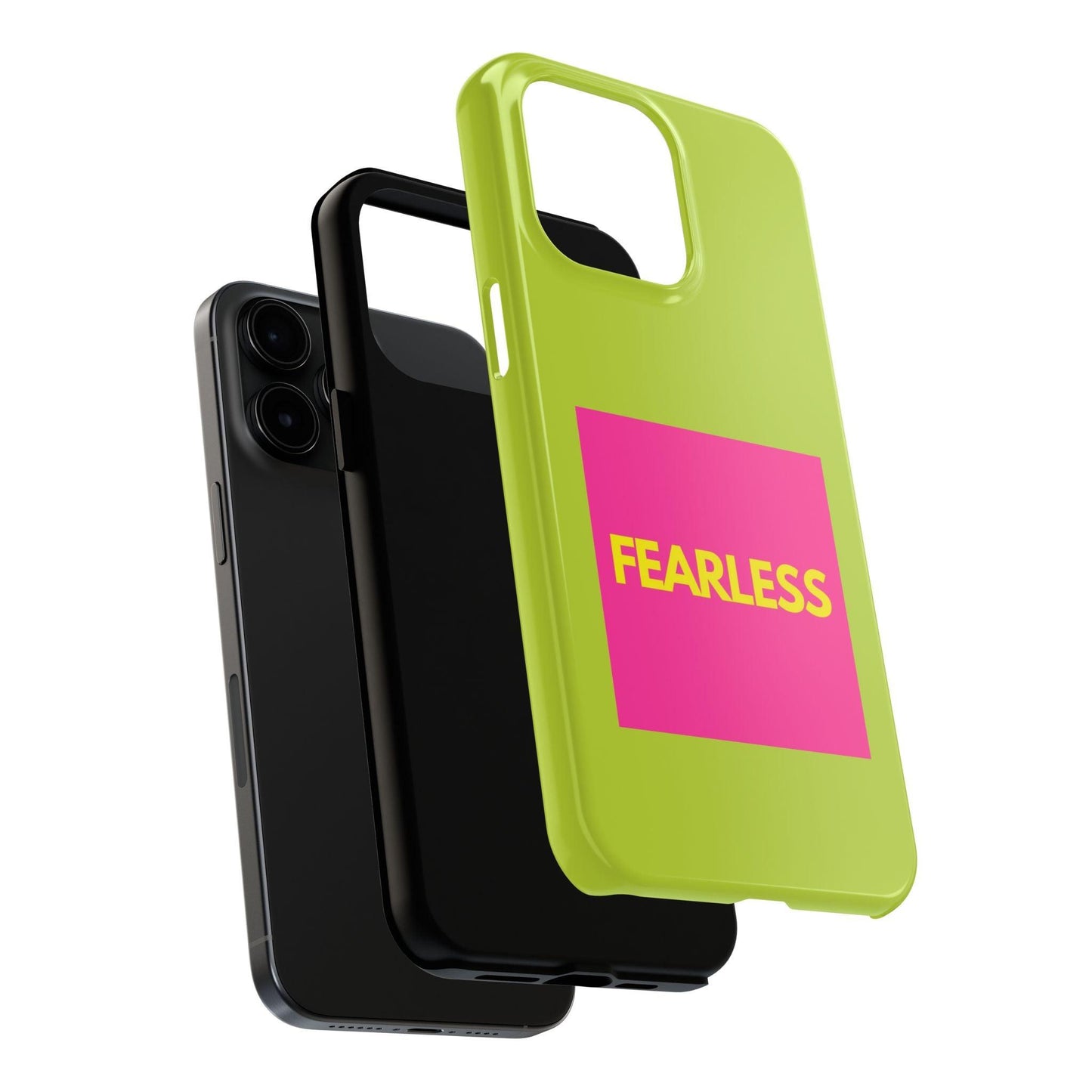 Fearless Tough Neon iPhone Cases