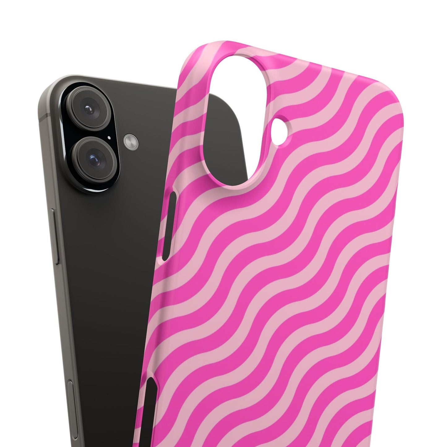 Waveicious Pink Snap iPhone Cases