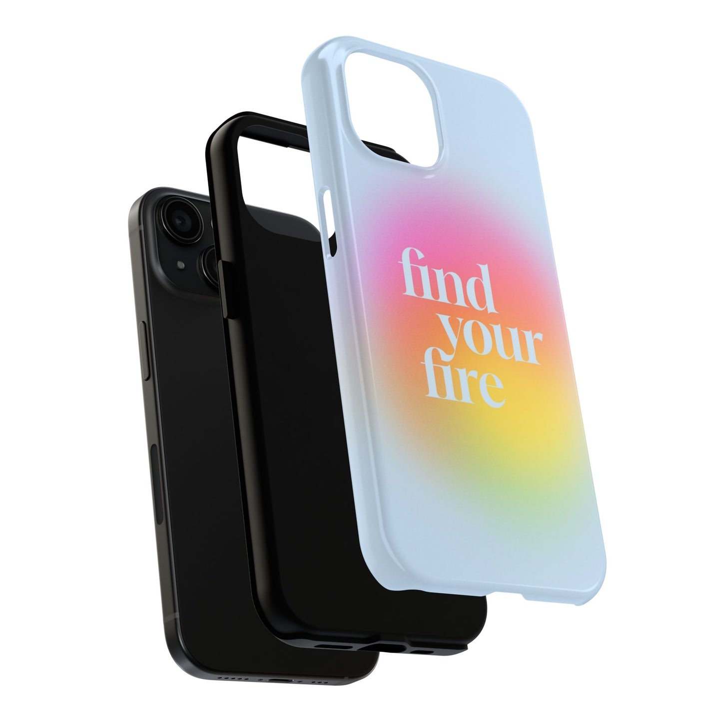 Fine Your Fire Aura iPhone Cases