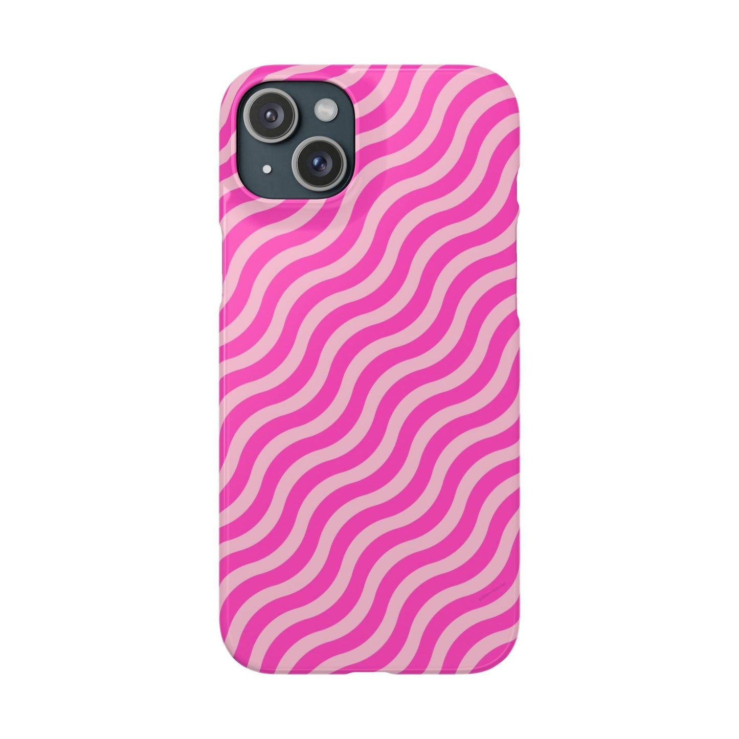 Waveicious Pink Snap iPhone Cases