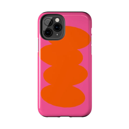 Pink Tangerine Blush Tough iPhone Cases