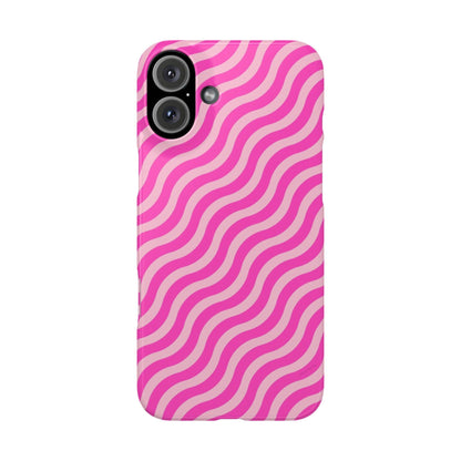 Waveicious Pink Snap iPhone Cases