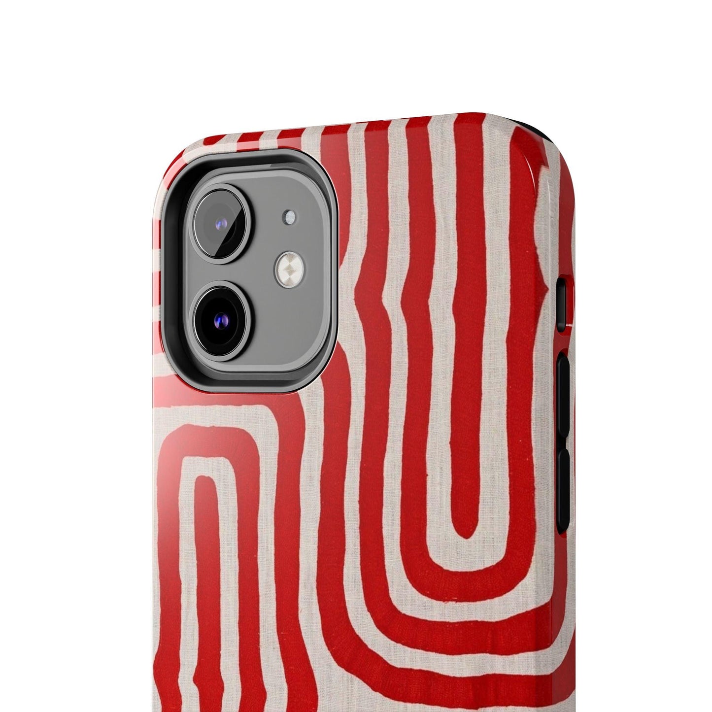 Scarlet Labyrinth Tough iPhone Cases