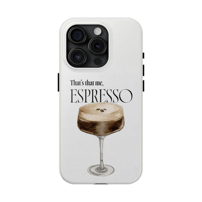 Espresso Martini Tough iPhone Cases