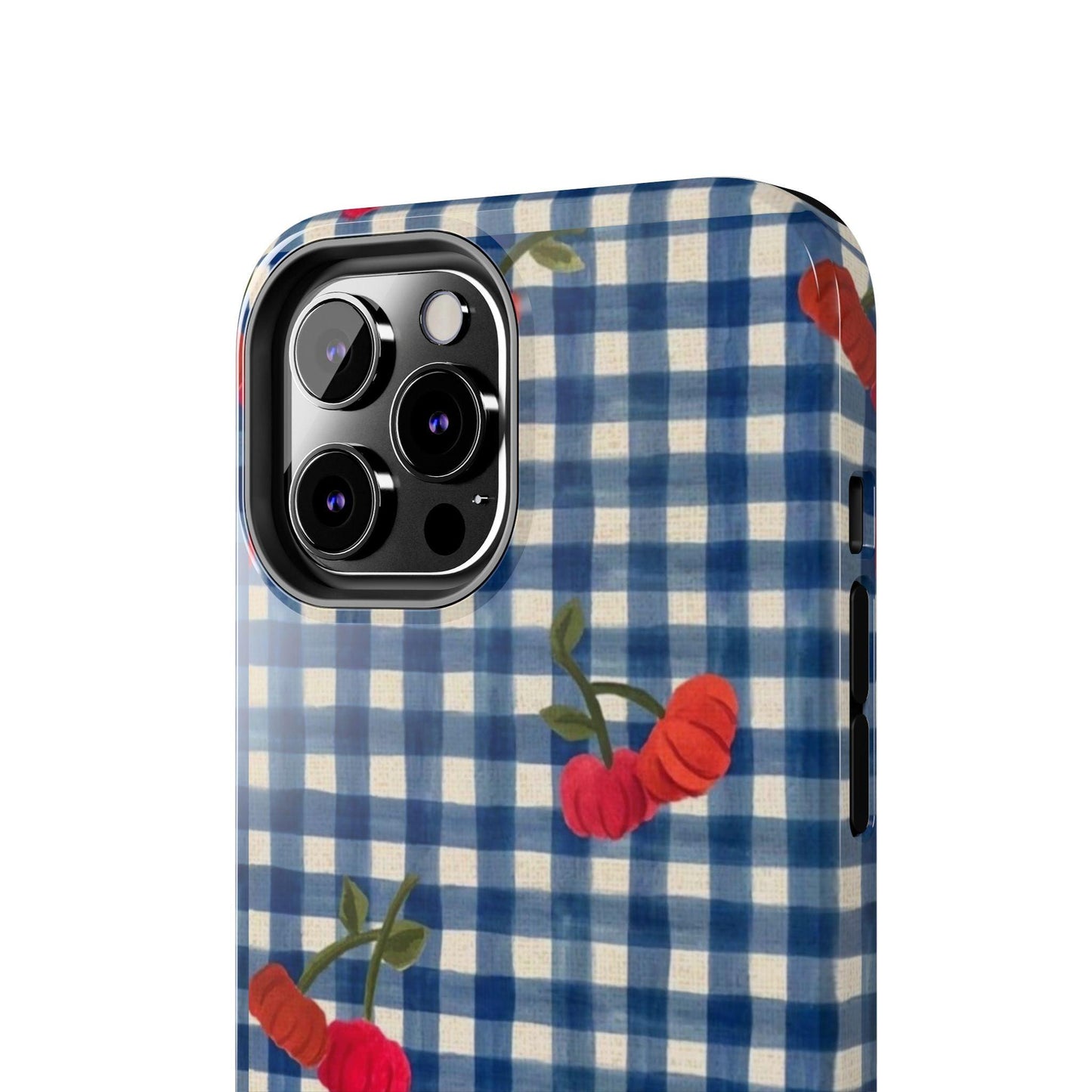 Charming Gingham Tough iPhone Cases