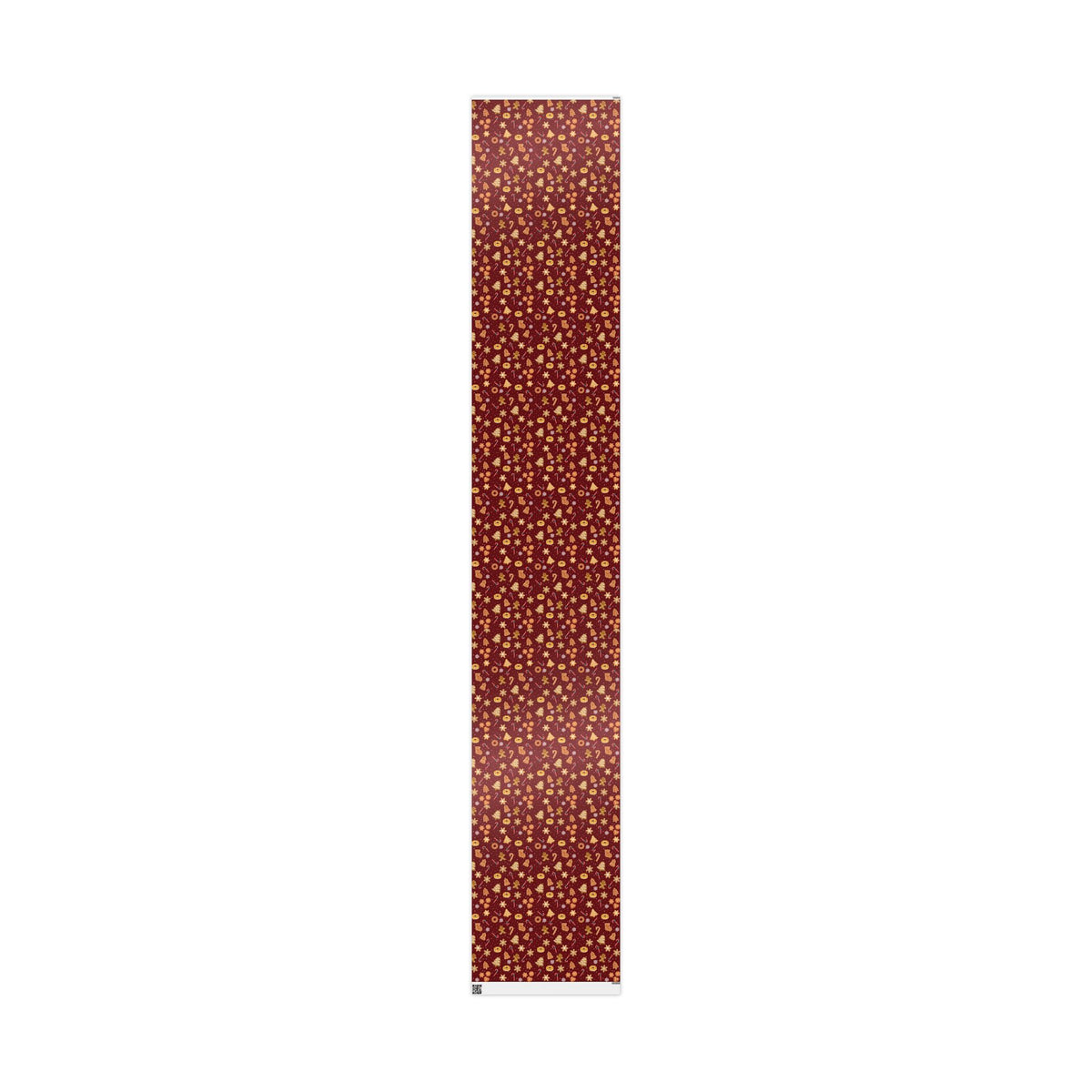 The Cookie Wonderland Burgundy Wrapping Paper