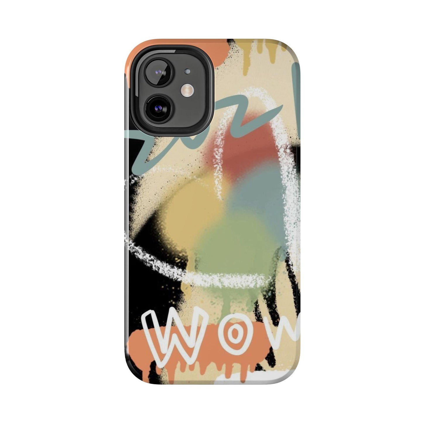 Abstract Splash: Wow Edition Tough iPhone Cases