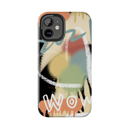 Abstract Splash: Wow Edition Tough iPhone Cases