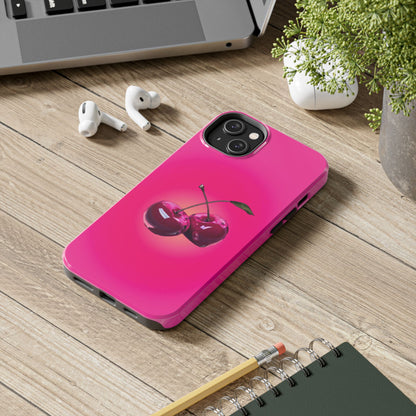 Phone Case - Pink Cherry iPhone Cases