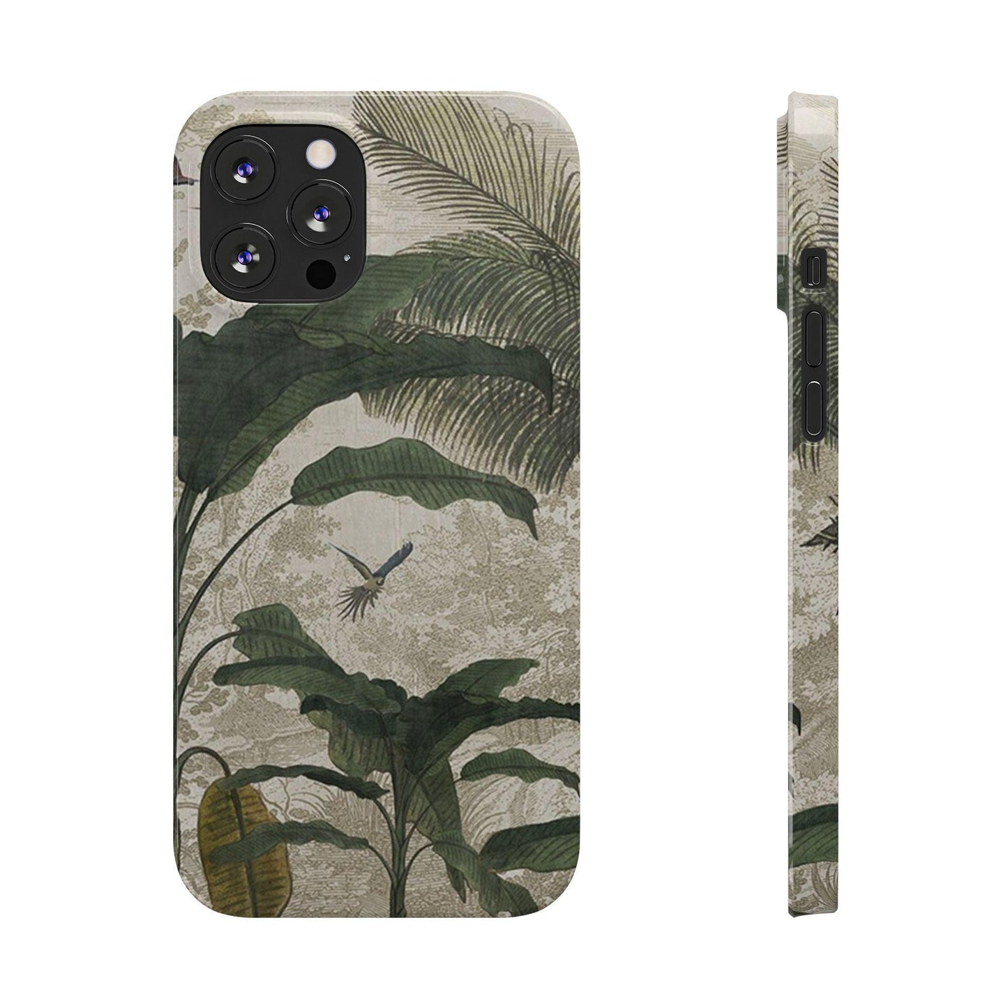 Tropical Paradise Vintage Charm iPhone Cases