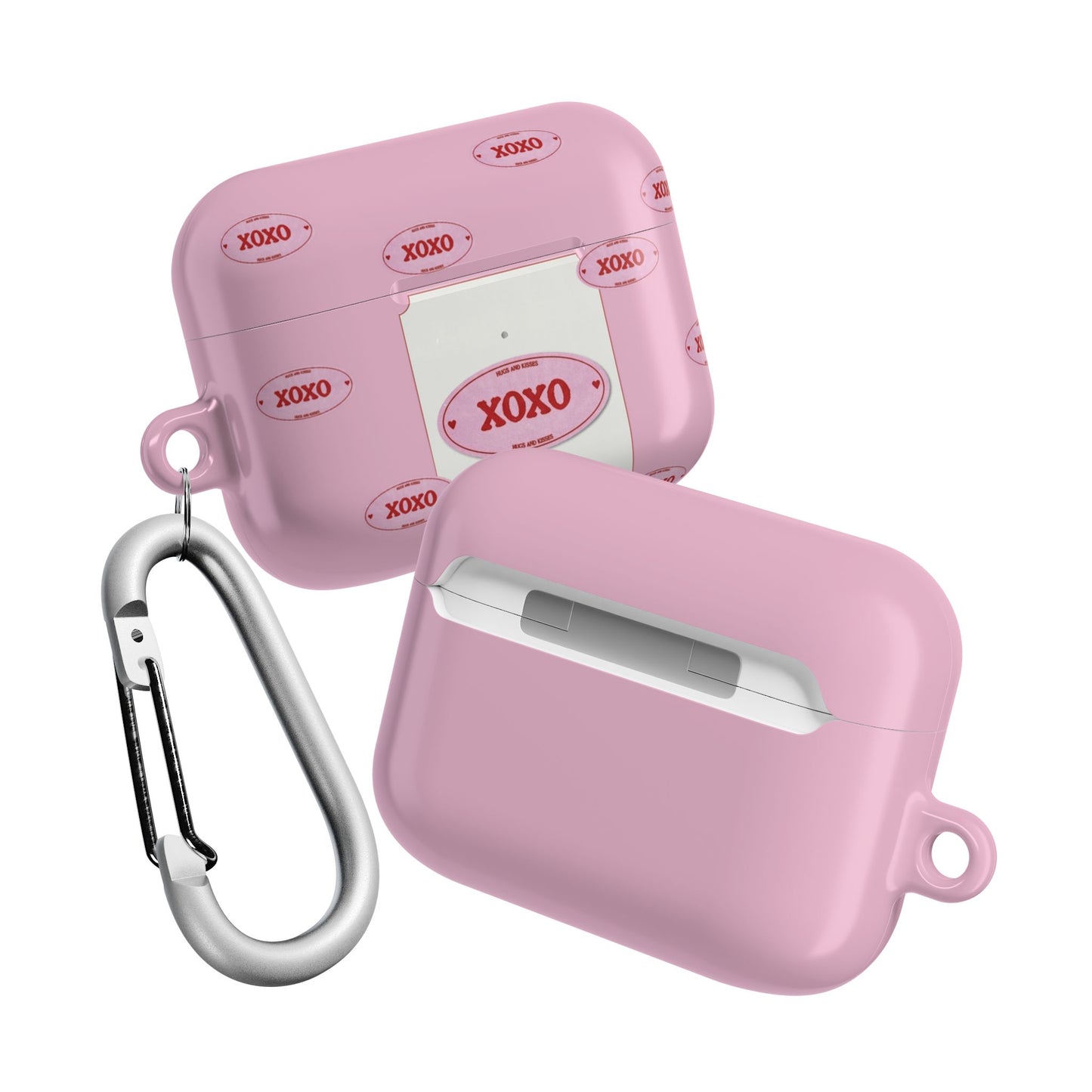 Cute Pink XOXO AirPod Case