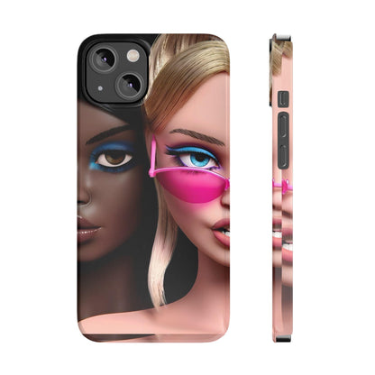 Divas Besties Duo Slim Phone Cases