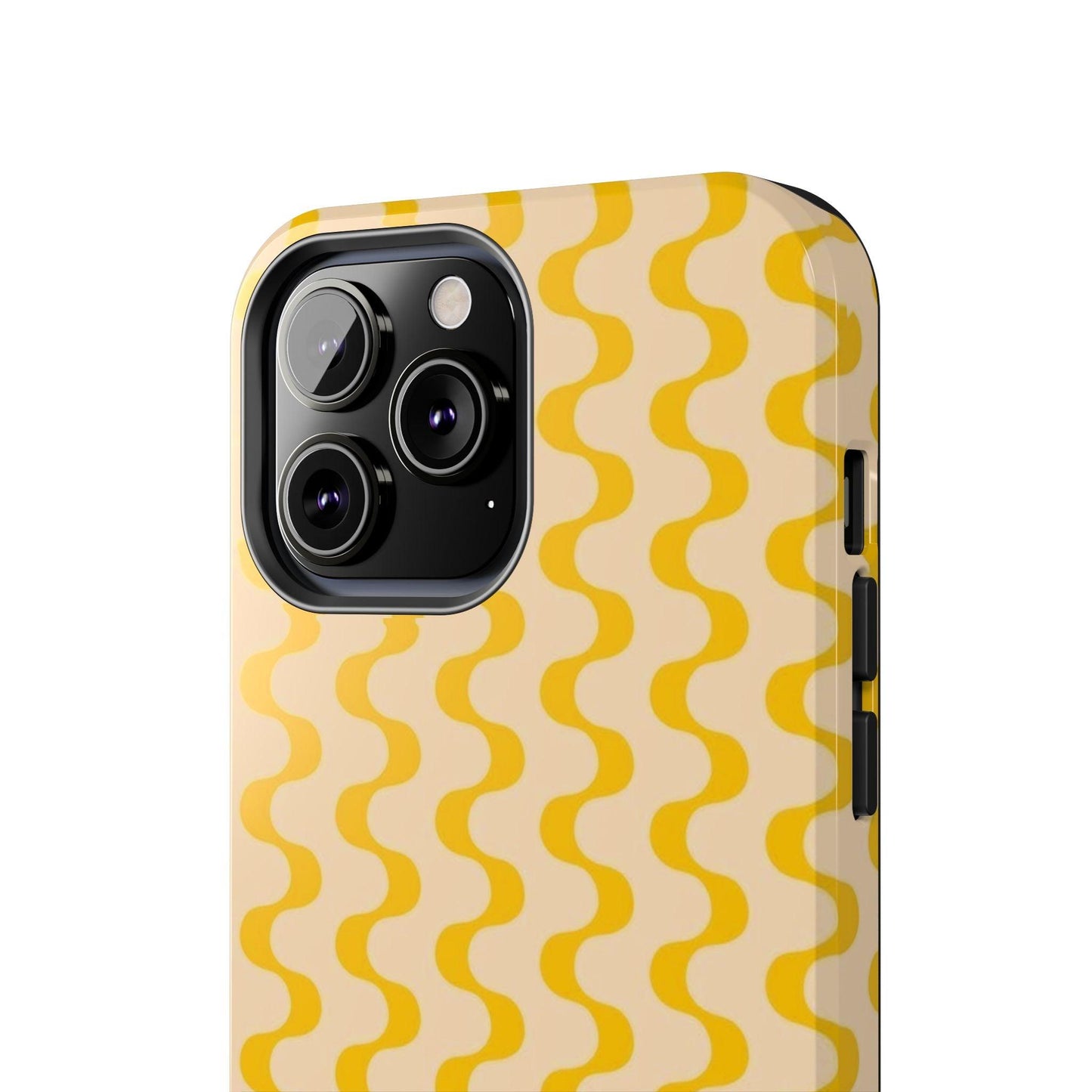 Yellow Dancing Dunes Tough iPhone Cases