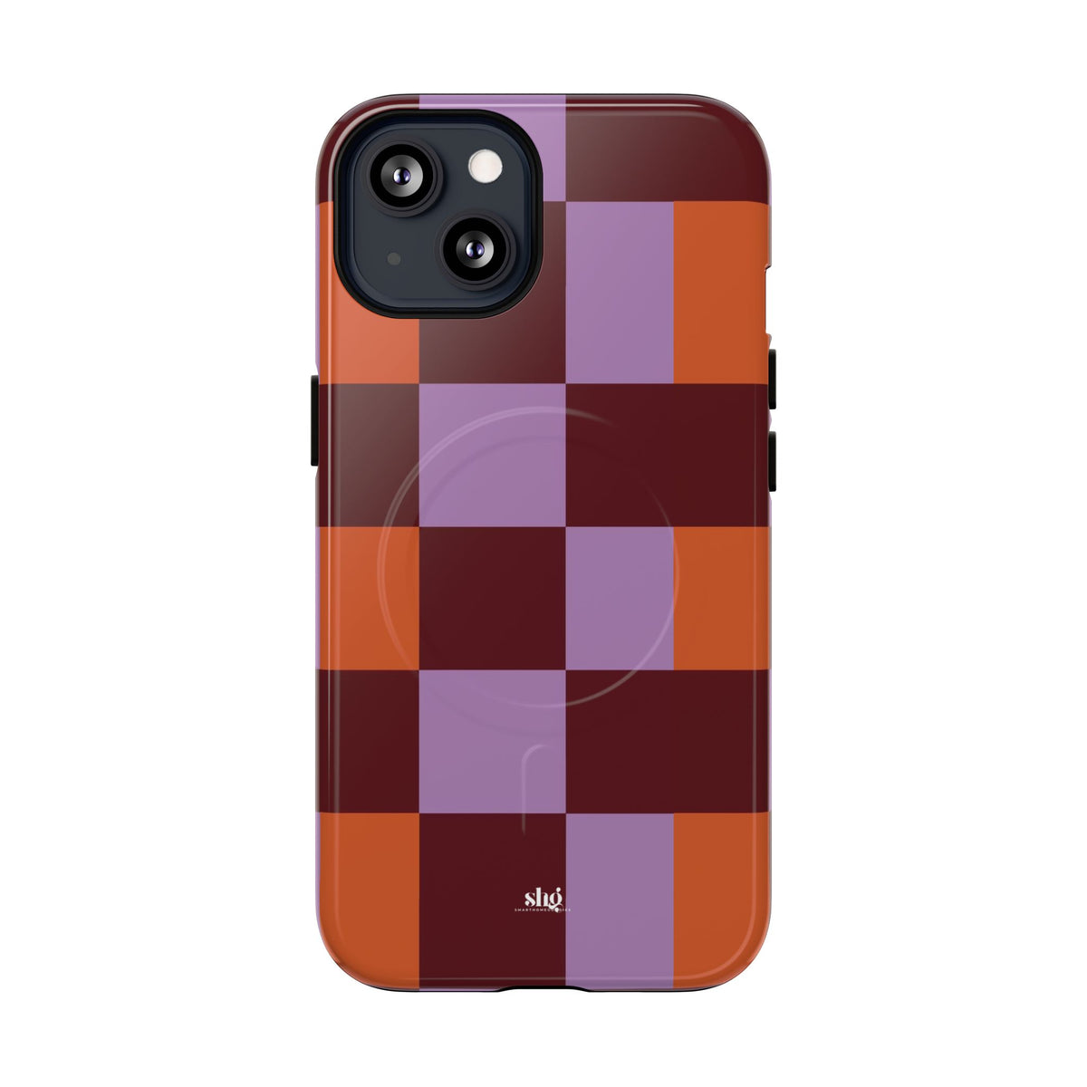 Plum Patchwork MagSafe Phone Case
