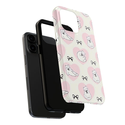 Kitty Love Affair Tough iPhone Cases