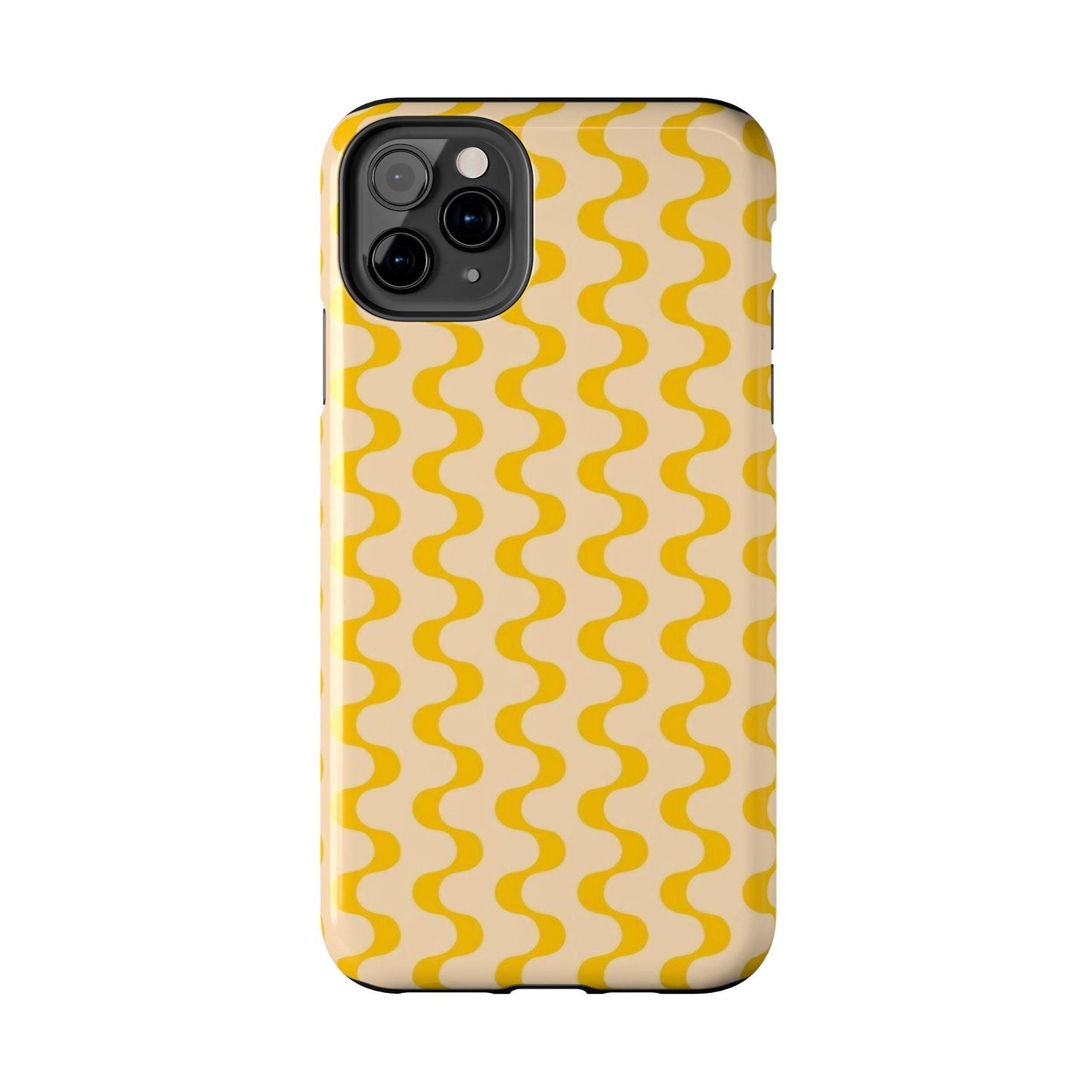 Yellow Dancing Dunes Tough iPhone Cases