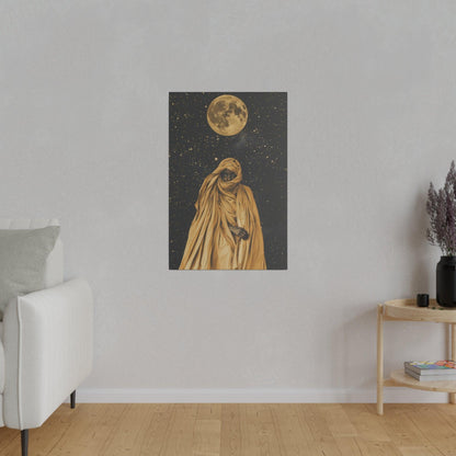 Enchanting The Moon - Matte Canvas, Stretched, 0.75"