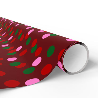 Holiday Confetti Wrapping Paper Roll