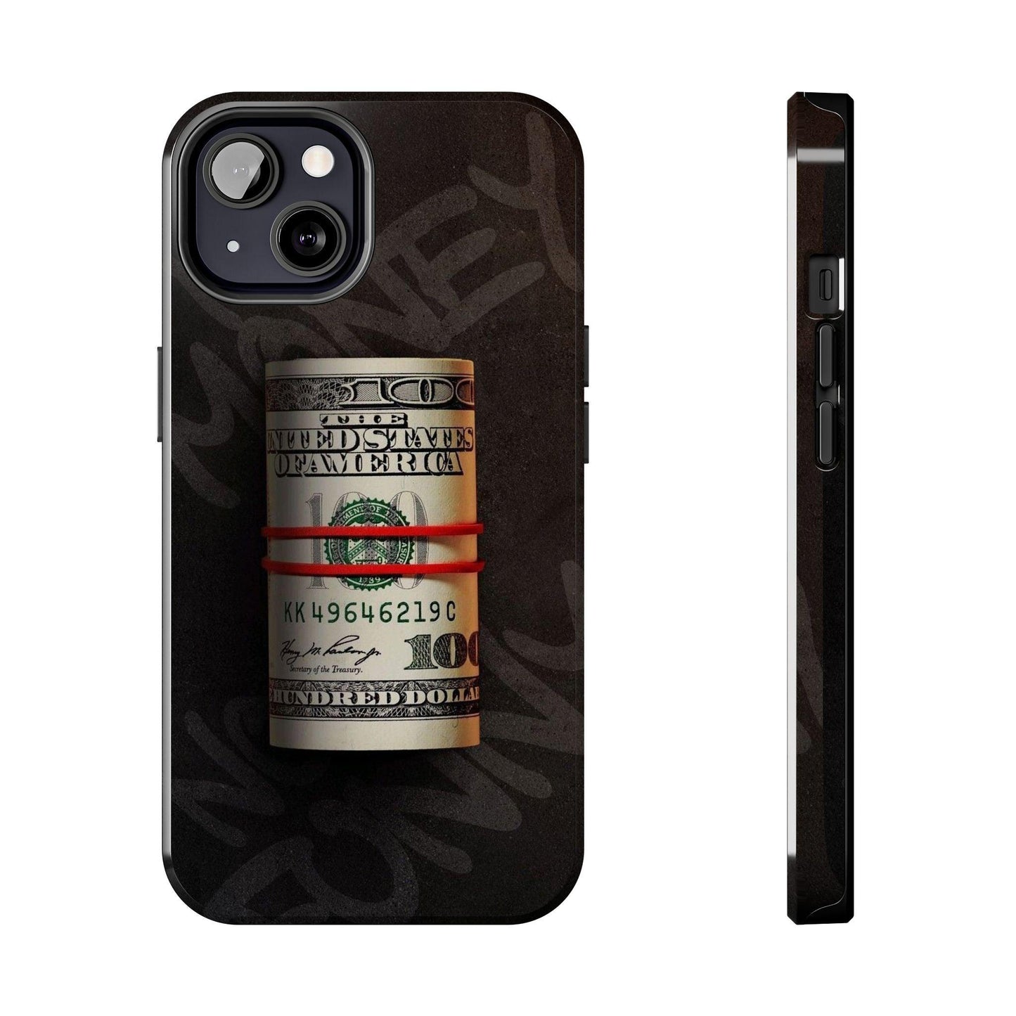 No Money No Funny Tough iPhone Cases