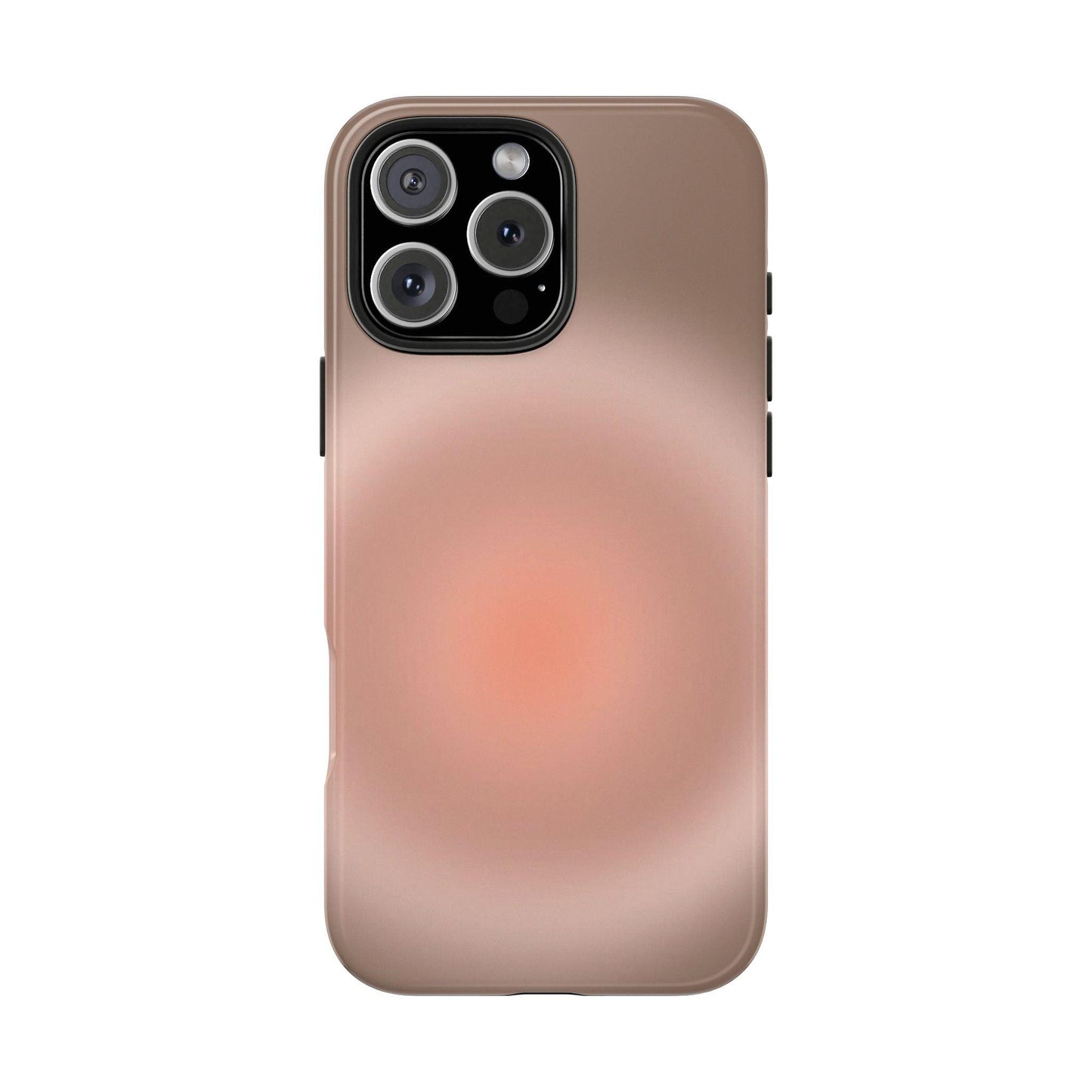 Taupe Aura Tough iPhone Cases